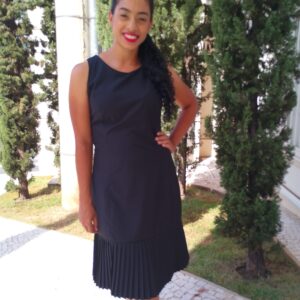 VESTIDO PLISSADO